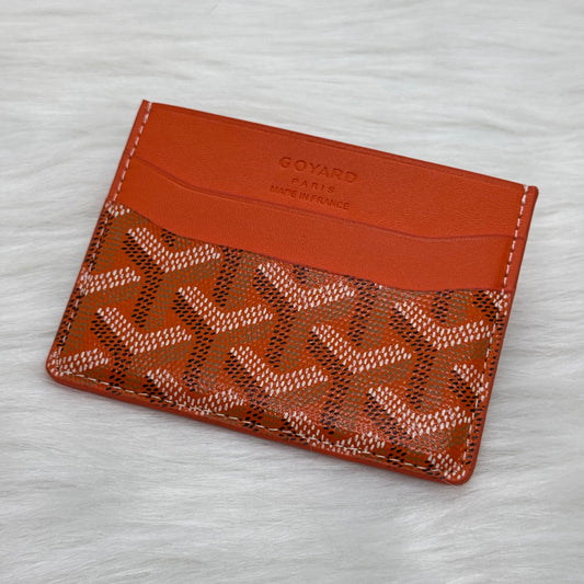 Goyard Card-Holder |Orange|