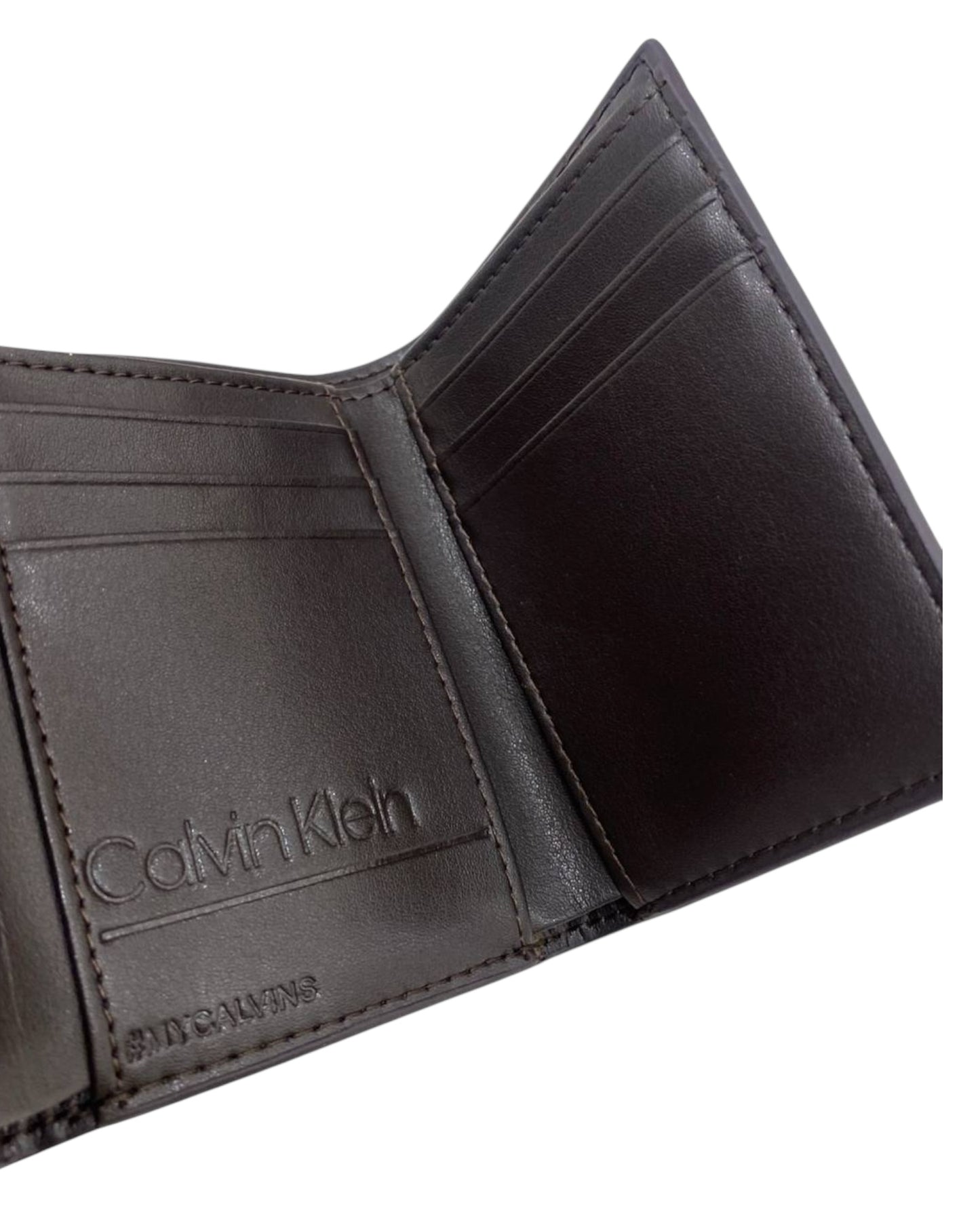 Calvin Klein Trifold Wallet |Brown|