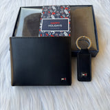 Tommy Hilfiger Set Wallet & Medal |Black|