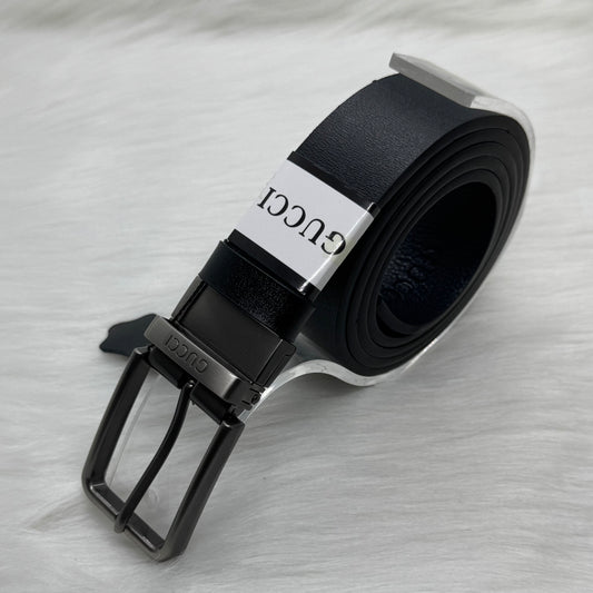 Gucci Double Face Belt |Black/Blue|