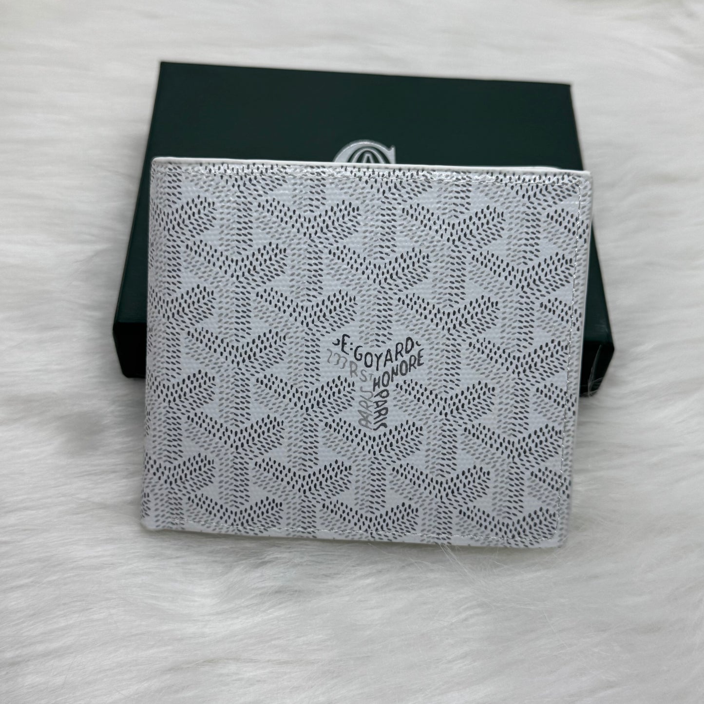 Goyard Wallet |White|