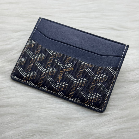 Goyard Card-Holder |Navy Blue|