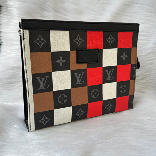 Louis Vuitton Clutch Bag |Mix Black|