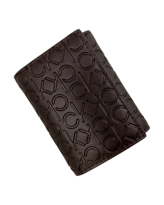 Calvin Klein Trifold Wallet |Brown|