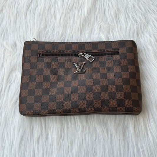 Louis Vuitton Clutch Bag |Brown|