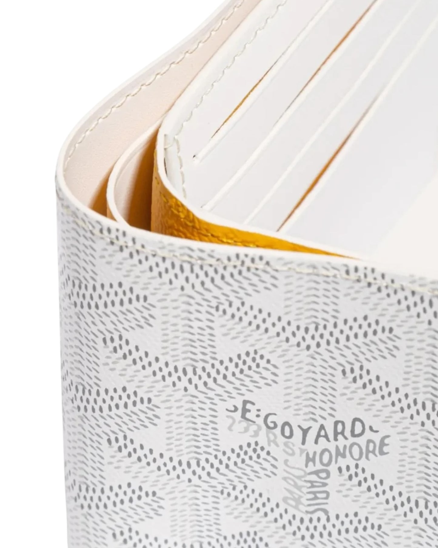 Goyard Wallet |White|