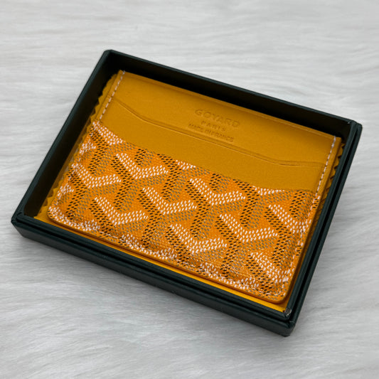 Goyard Card-Holder |Yellow|