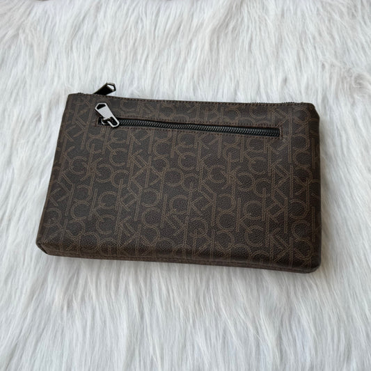 Calvin Klein Clutch Bag |Brown|