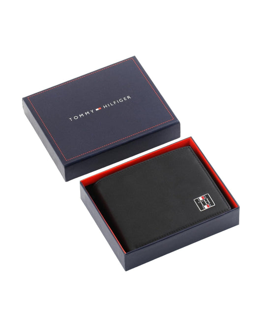 Tommy Hilfiger TH Wallet |Black|