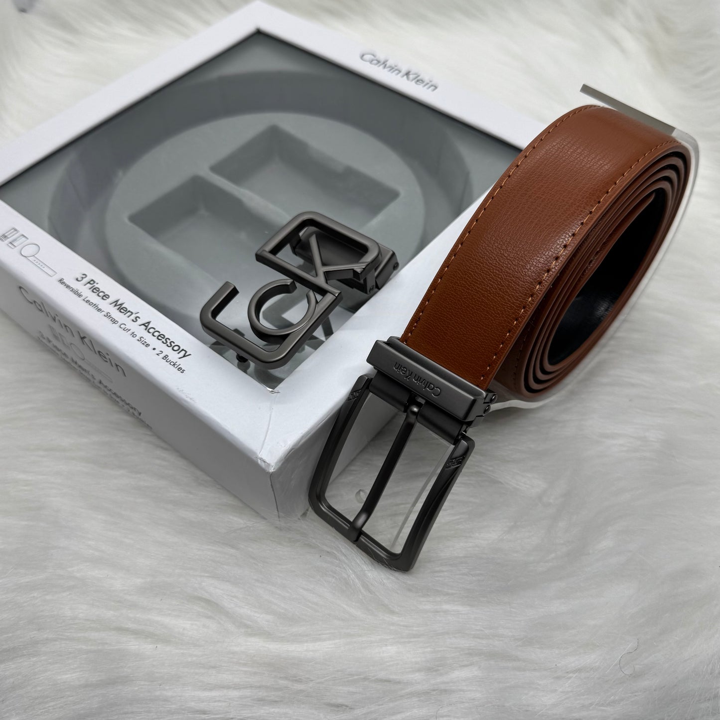 Calvin Klein Double Buckle Belt