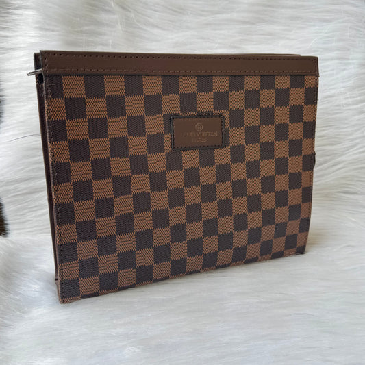 Louis Vuitton Clutch Bag |Brown|