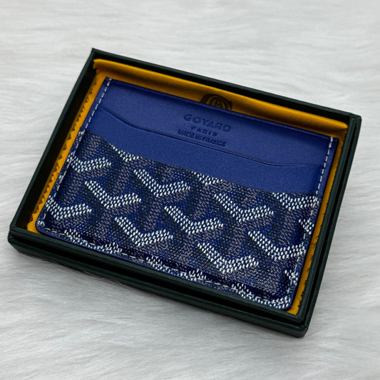 Goyard Card-Holder |Blue|