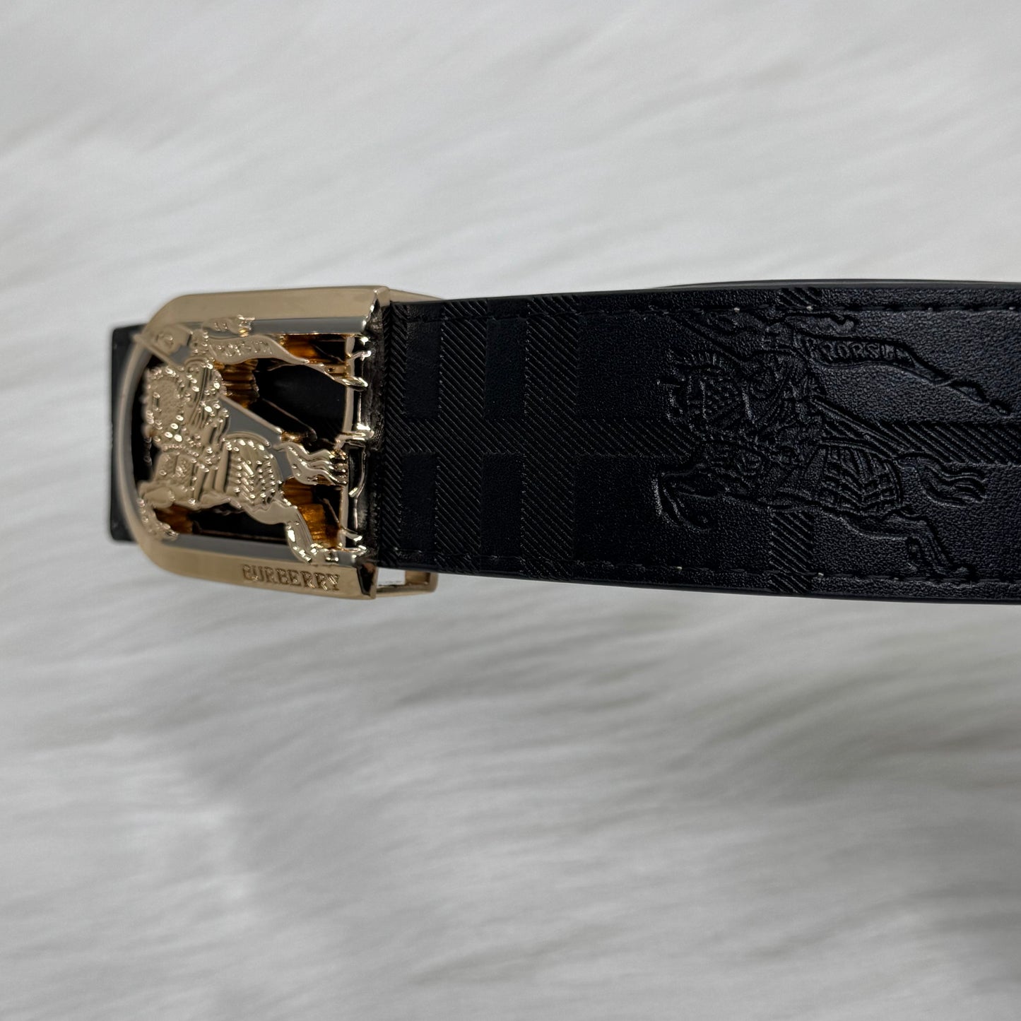 Burberry Double Face Belt |Gold|