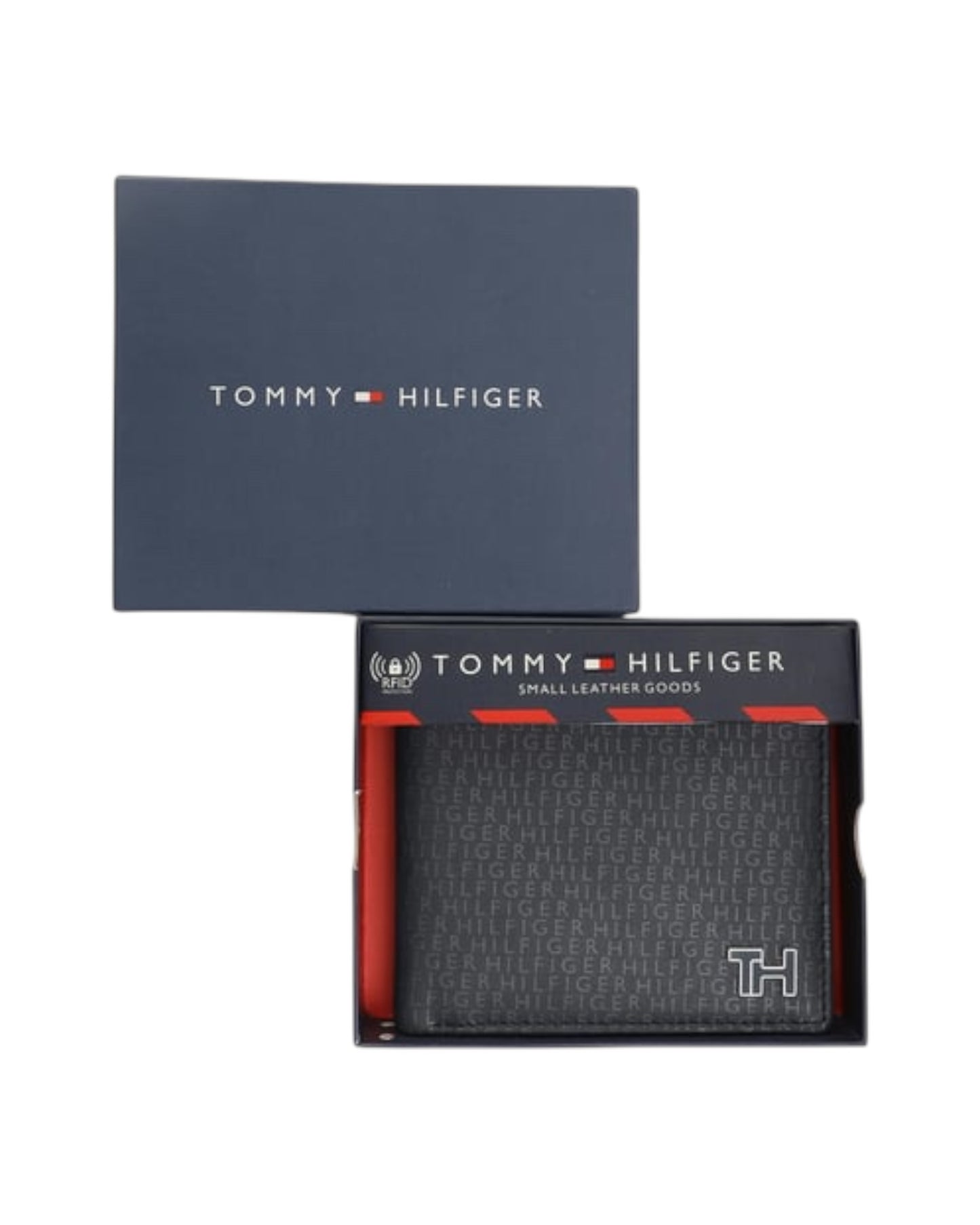 Tommy Hilfiger Men Printed Wallet |Navy Blue|