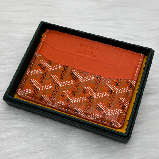 Goyard Card-Holder |Orange|