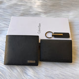 Calvin Klein Set Wallet , Card Holder & Medal |Black|