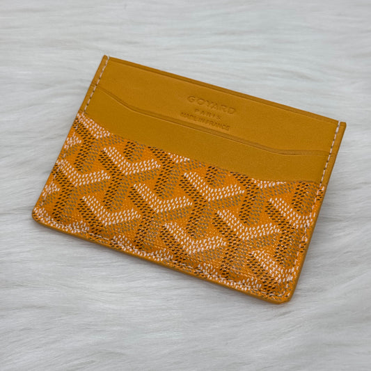 Goyard Card-Holder |Yellow|