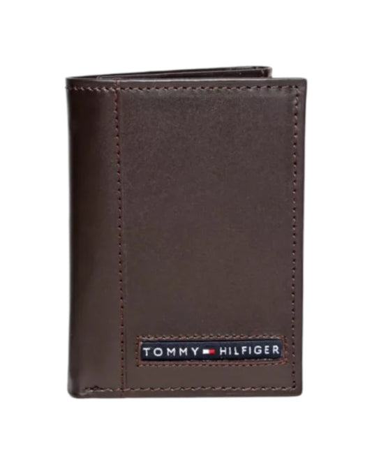 Tommy Hilfiger Trifold Wallet |Brown|