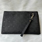 Louis Vuitton Pochette Embossed Logo |Black|