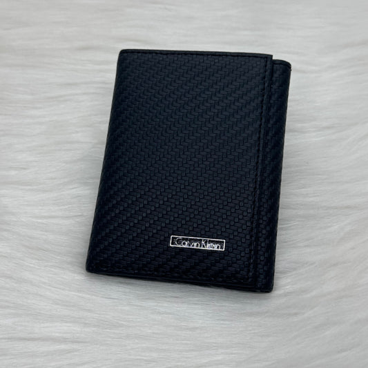 Calvin Klein Trifold Wallet |Black|