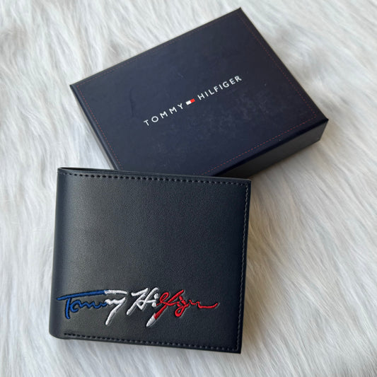 Tommy Hilfiger Signature Wallet |Blue|