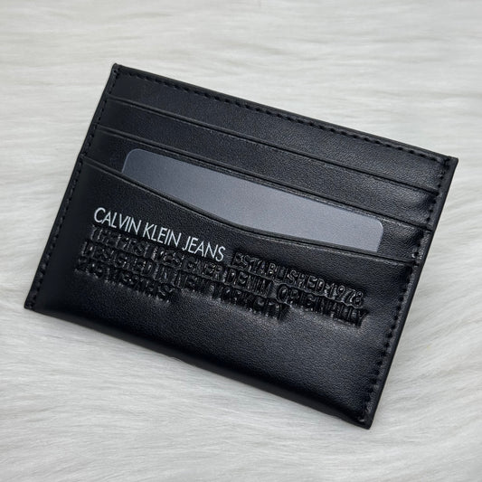 Calvin Klein Card-Holder |Black|