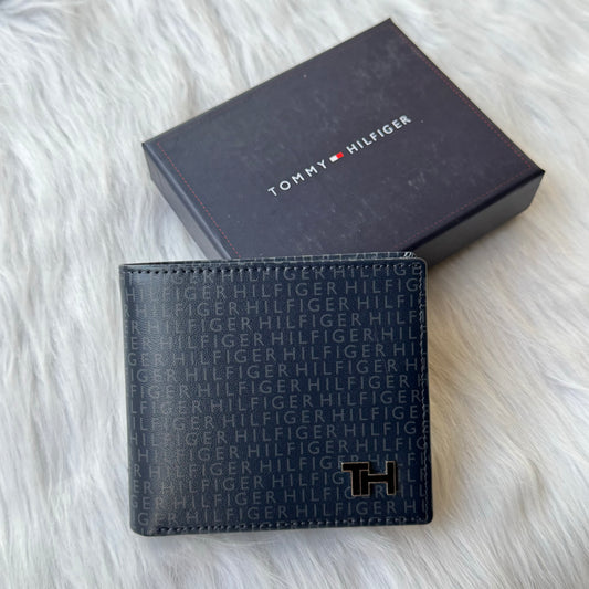 Tommy Hilfiger Men Printed Wallet |Navy Blue|