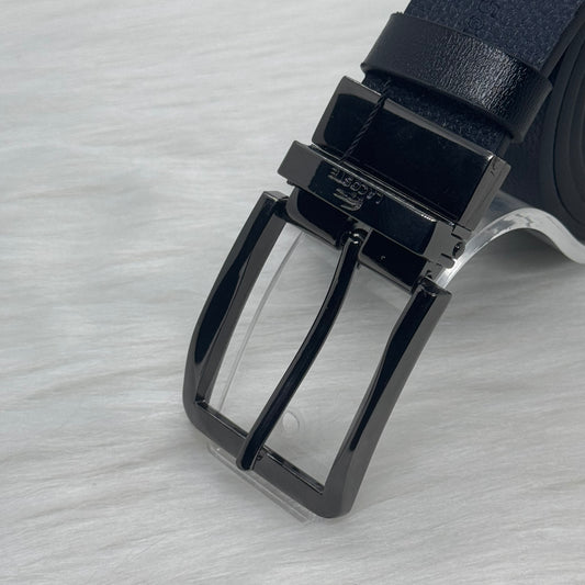 Lacoste Double Face Belt |Black/Blue|