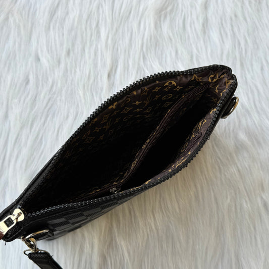 Louis Vuitton Clutch Bag |Black|