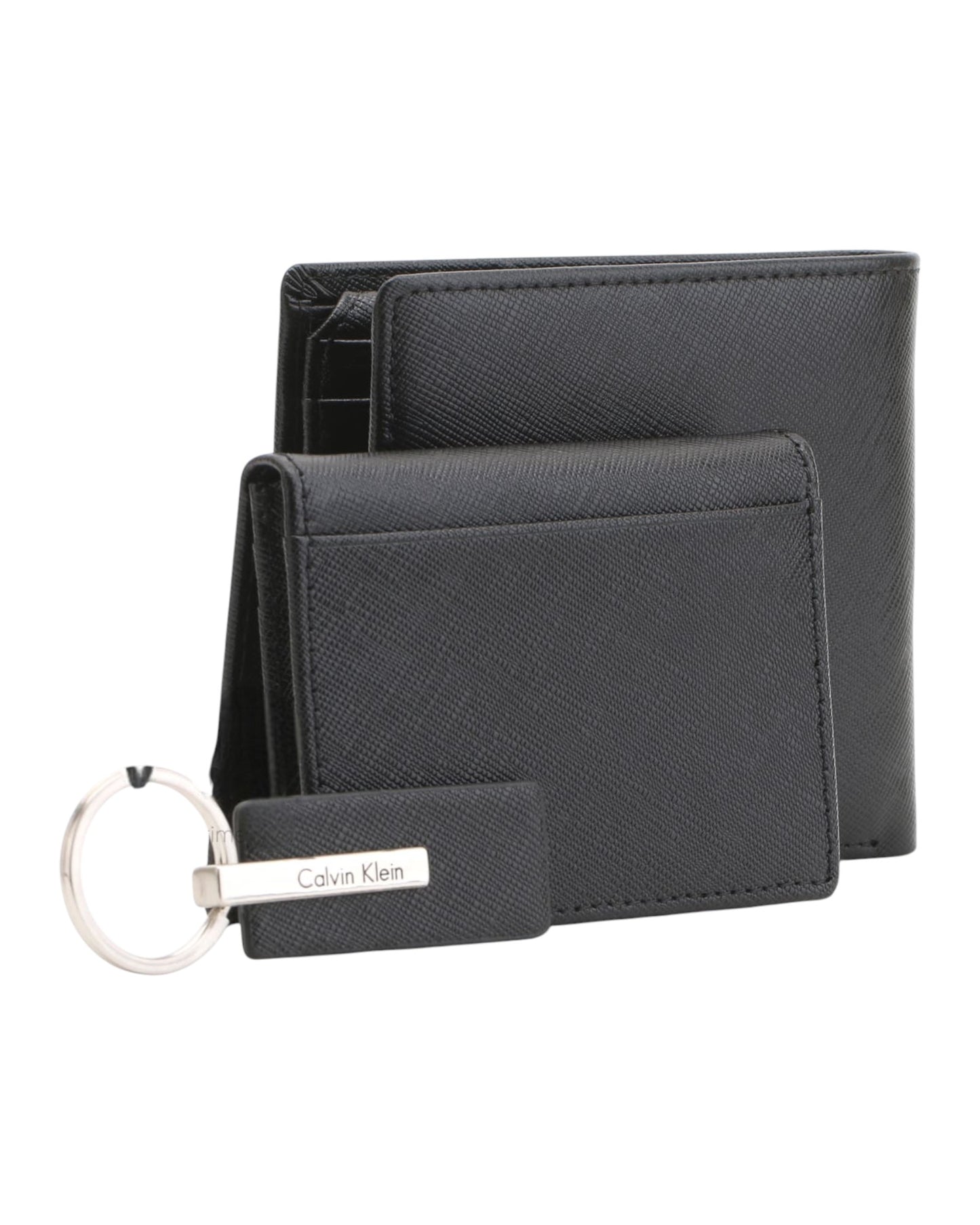 Calvin Klein Set Wallet , Card Holder & Medal |Black|