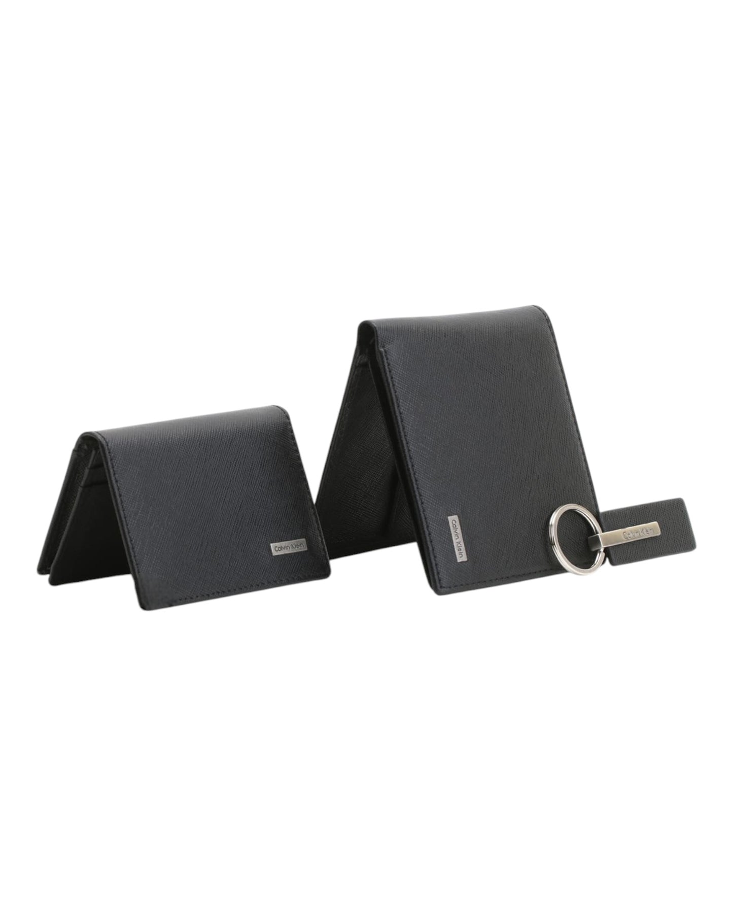 Calvin Klein Set Wallet , Card Holder & Medal |Black|