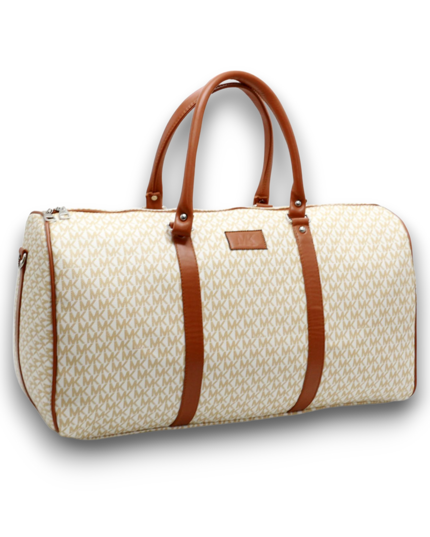 Michael Kors Monogram Print Duffle Bag