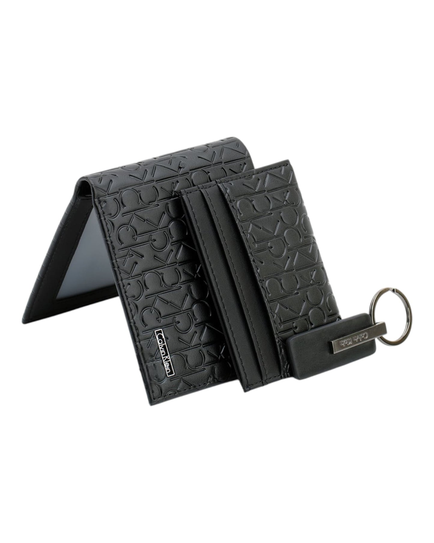 Calvin Klein Set Wallet , Card Holder & Medal |Black|