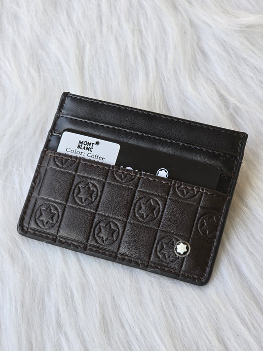 Mont Blanc Card-Holder |Brown|