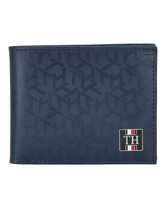 Tommy Hilfiger Franco Pinted Wallet |Black|