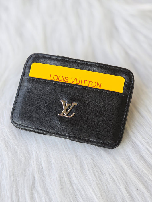 Louis Vuitton Magnetic Card-Holder |Black|