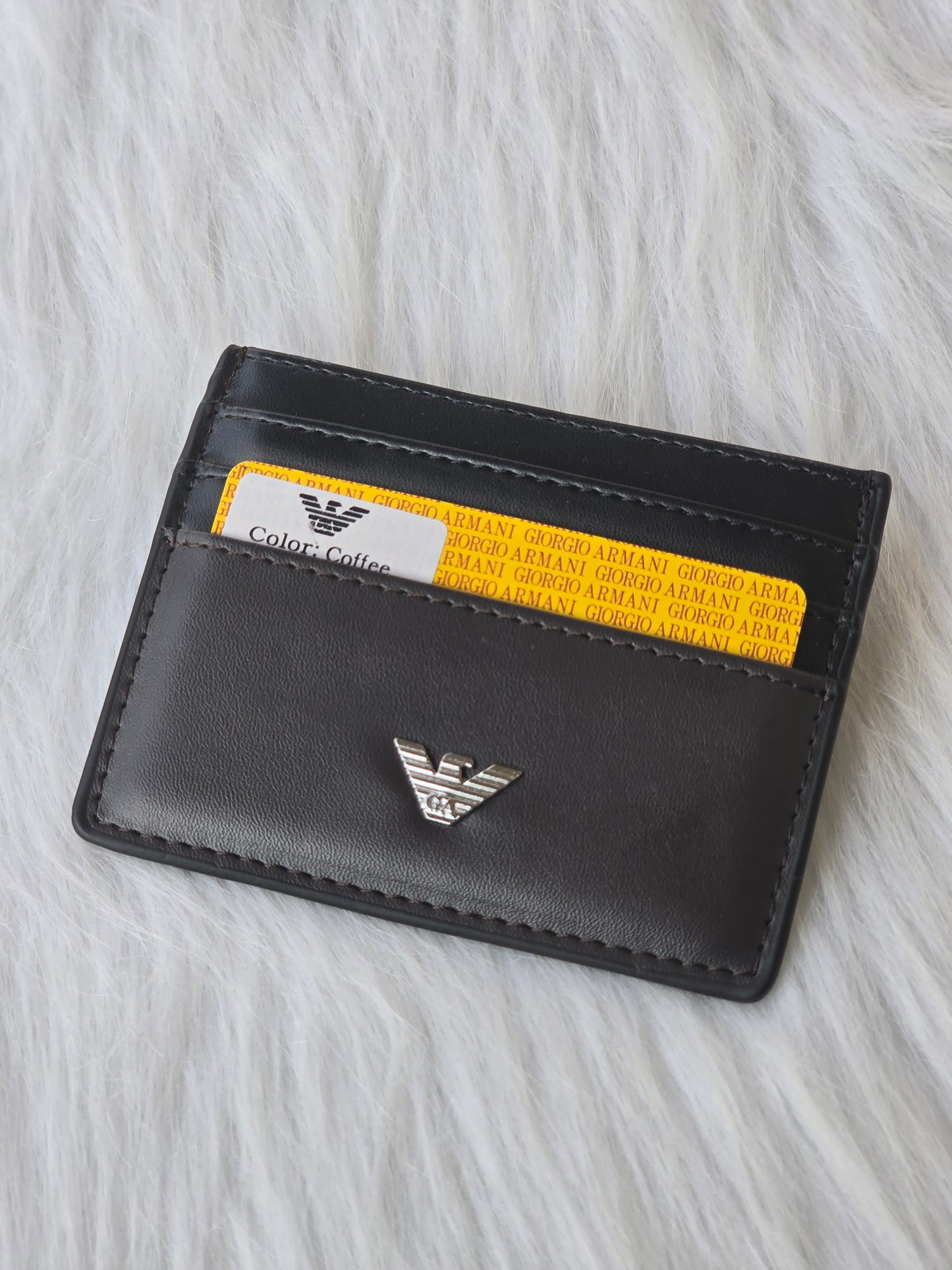 Armani Card-Holder |Brown|